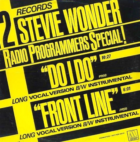 Stevie Wonder ?– Do I Do / Front Line 