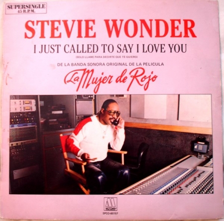Stevie Wonder ?– I Just Called To Say I Love You