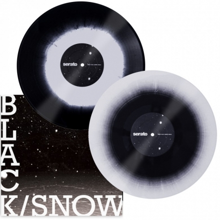 Timecode Serato Control Vinyl Black Snow (O Par)