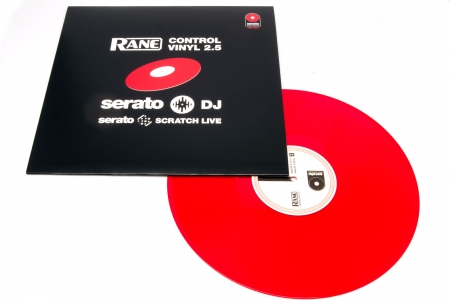 Timecode Serato Dj Control Vinyl 2.5 Serato Dj Vermelho (UNIDADE)