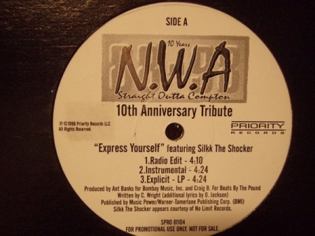N.W.A. ‎– Straight Outta Compton 10th Anniversary Tribute 