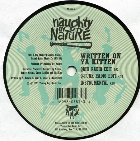 Naughty By Nature ‎– Written On Ya Kitten / Klickow-Klickow 