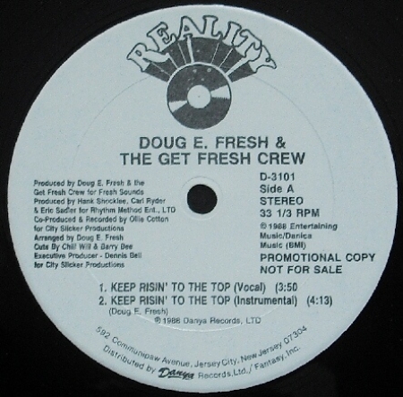 Doug E. Fresh And The Get Fresh Crew ?– Keep Risin' To The Top
