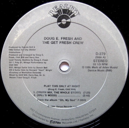  Doug E. Fresh And The Get Fresh Crew ‎– Play This Only At Night