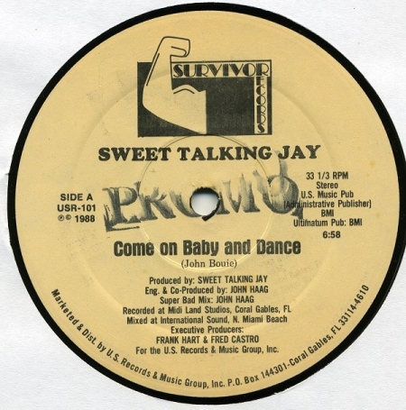  Sweet Talking Jay ?– Come On Baby And Dance