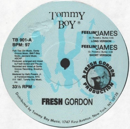  Fresh Gordon ‎– Feelin' James 