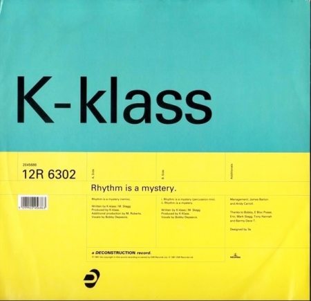  K-Klass ‎– Rhythm Is A Mystery