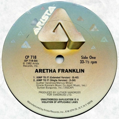 Aretha Franklin ?– Jump To It