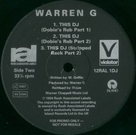  Warren G ‎– This DJ (UK Mixes)