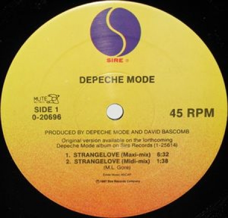 Depeche Mode ‎– Strangelove