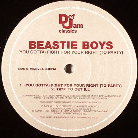 Beastie Boys ‎– (You Gotta) Fight For Your Right (To Party)