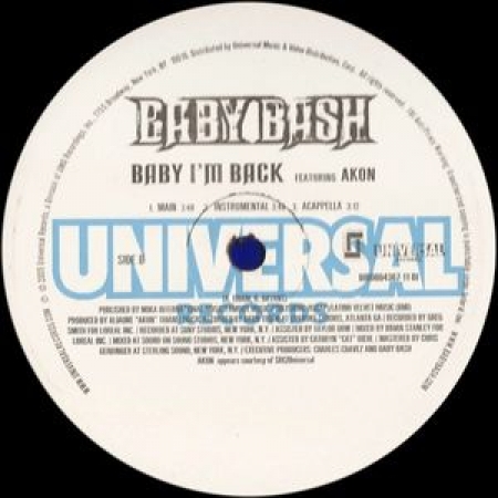  Baby Bash ‎– Baby I'm Back