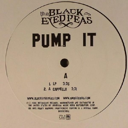  Black Eyed Peas ‎– Pump It 