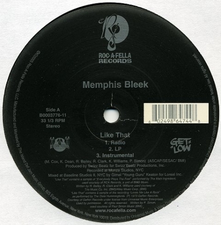 Memphis Bleek ?– Like That 