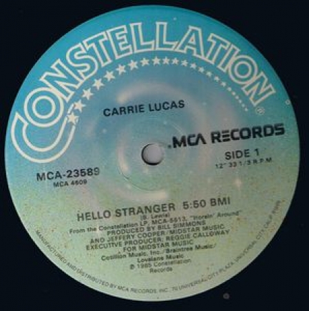  Carrie Lucas ‎– Hello Stranger 
