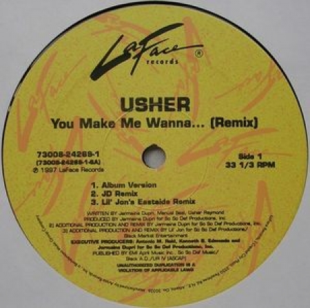  Usher ‎– You Make Me Wanna... (Remix) 