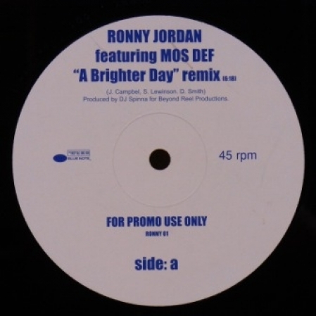  Ronny Jordan ‎– A Brighter Day / Mackin
