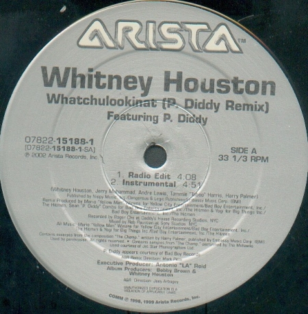 Whitney Houston Featuring P. Diddy ?– Whatchulookinat (P. Diddy Remix)