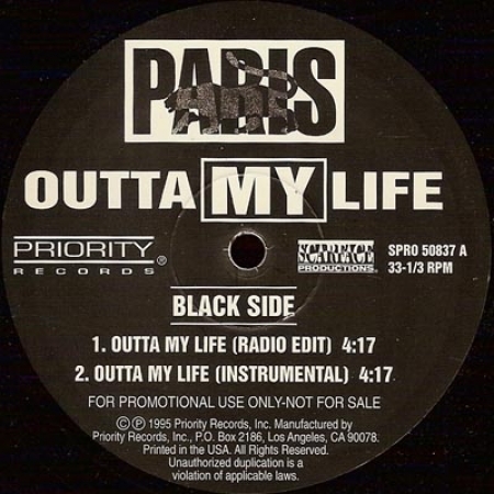 Paris ‎– Outta My Life / Bring It To Ya