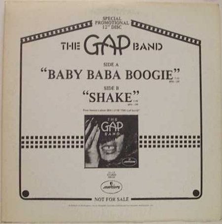 The Gap Band ‎– Baby Baba Boogie / Shake