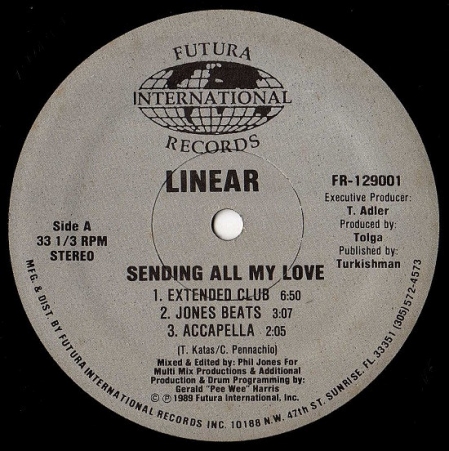 Linear ‎– Sending All My Love