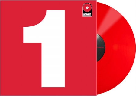 Timecode Serato Control Vinyl Performance Series Red (Unidade)