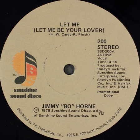 Jimmy  Bo Horne – Let Me (Let Me Be Your Lover) / Dance Across The Floor