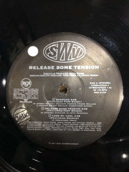 SWV ?– Release Some Tension ( SOMENTE DISCO 1 LADO A & B)