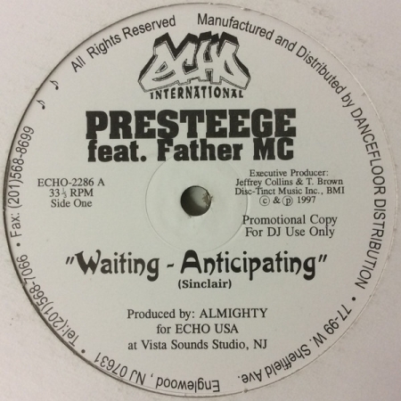 Presteege ‎– Waiting - Anticipating / Do You Recall?