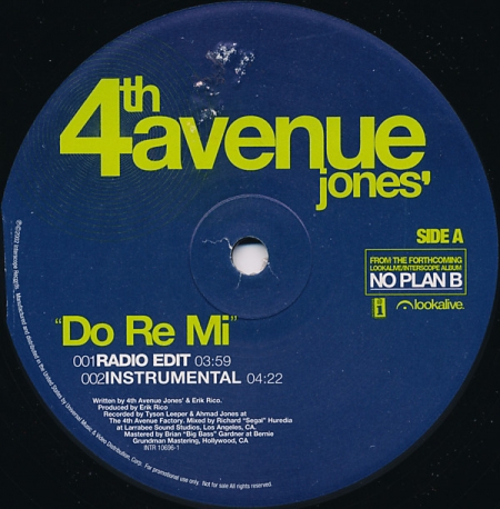 4th Avenue Jones ‎– Do Re Mi
