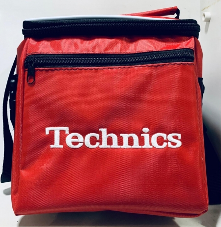 Bag Technics para Compactos Vermelha