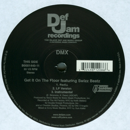 DMX ?– Get It On The Floor
