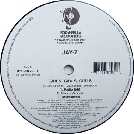 Jay-Z ?– Girls, Girls, Girls / Takeover