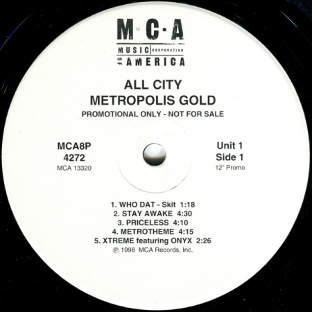 All City ?– Metropolis Gold