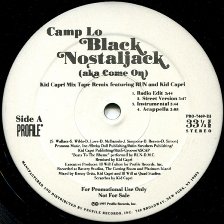 Camp Lo – Black Nostaljack (Aka Come On)