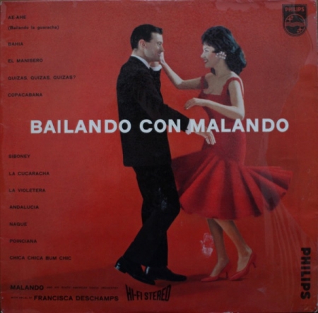 Malando And His South American Dance Orchestra – Bailando Con Malando