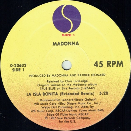Madonna – La Isla Bonita