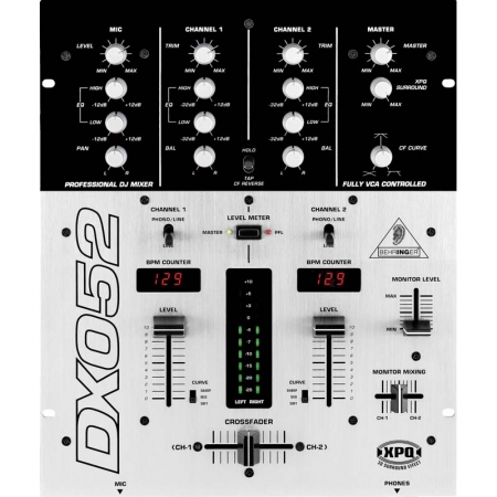 Mixer Behringer PRO MIXER DX052 DJ Audio (FOTO ILUSTRATIVA)