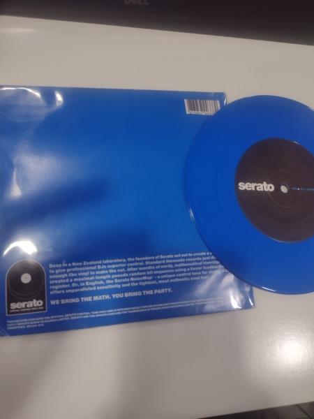 timecode Serato 7p azul compacto