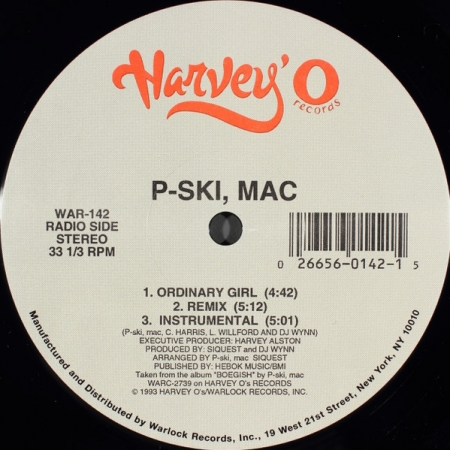 P-Ski, Mac - Ordinary Girl / U A Hoe