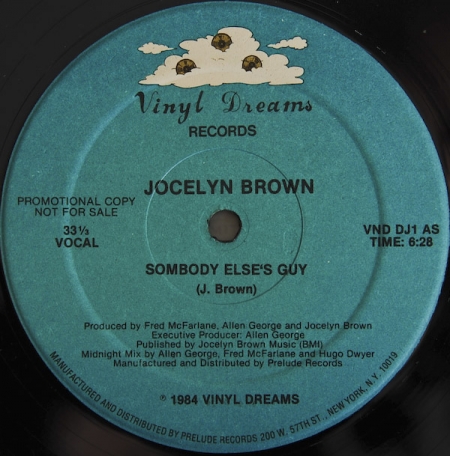 Jocelyn Brown - Somebody Elses Guy