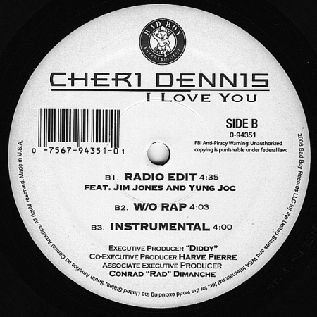 Cheri Dennis - I Love You