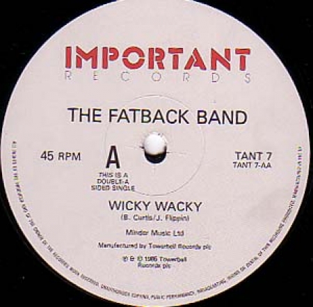 The Fatback Band - Is This The Future? / Wicky Wacky
