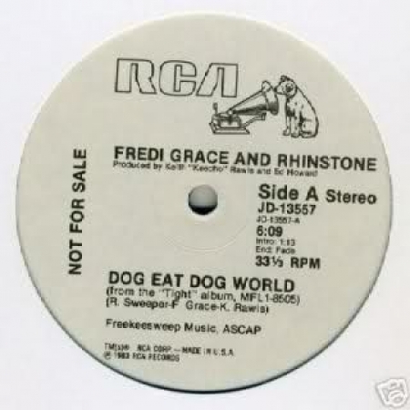 Fredi Grace And Rhinstone - Dog Eat Dog World / Head Over Heals