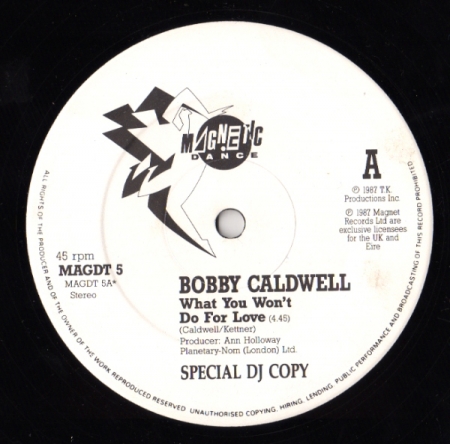 Bobby Caldwell - What You Won't Do For Love