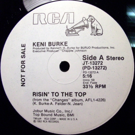 Keni Burke - Risin' To The Top