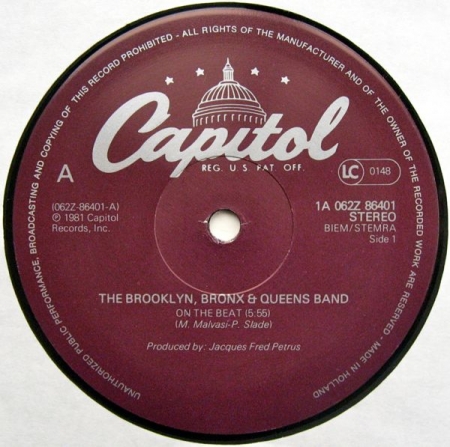 The Brooklyn, Bronx & Queens Band – On The Beat 