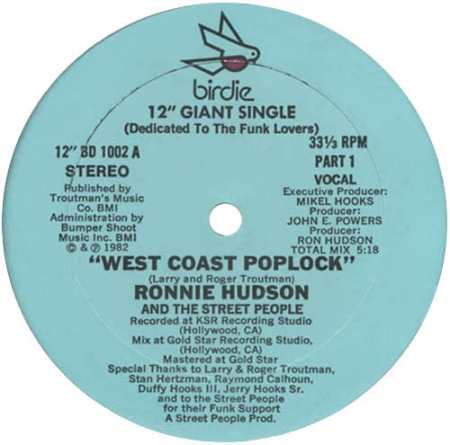 Ronnie Hudson And The Street People - West Coast Poplock