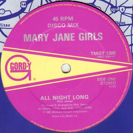 Mary Jane Girls - All Night Long