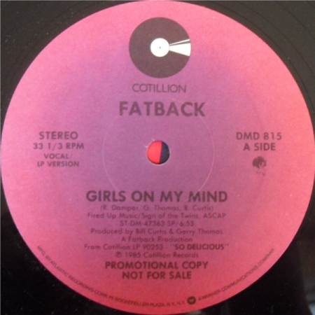 Fatback - Girls On My Mind